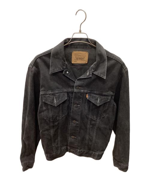 LEVI'S（リーバイス）LEVI'S (リーバイス) 90's 70606 3rd後染めデニムジャケット ブラック サイズ:Ｌの古着・服飾アイテム