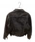 LEVI'S (リーバイス) 90's 70606 3rd後染めデニムジャケット ブラック サイズ:Ｌ：20000円