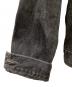 中古・古着 LEVI'S (リーバイス) 90's 70606 3rd後染めデニムジャケット ブラック サイズ:Ｌ：20000円