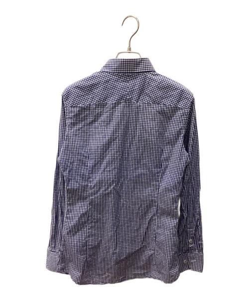 BURBERRY BLACK LABEL（バーバリーブラックレーベル）BURBERRY BLACK LABEL (バーバリーブラックレーベル) BDギンガムチェックシャツ ネイビー サイズ:9の古着・服飾アイテム