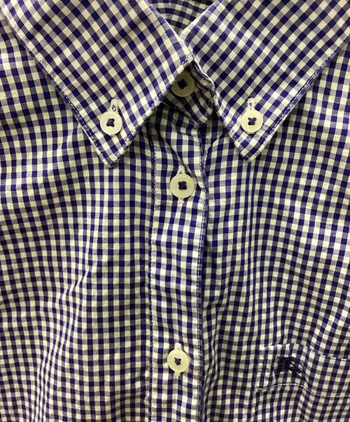 BURBERRY BLACK LABEL（バーバリーブラックレーベル）BURBERRY BLACK LABEL (バーバリーブラックレーベル) BDギンガムチェックシャツ ネイビー サイズ:9の古着・服飾アイテム