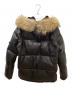 AVIREX (アヴィレックス) レザーダウンジャケット ブラック サイズ:M：20000円