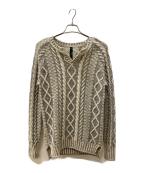 wjkダブルジェイケー）の古着「厚手ニット」｜ベージュ