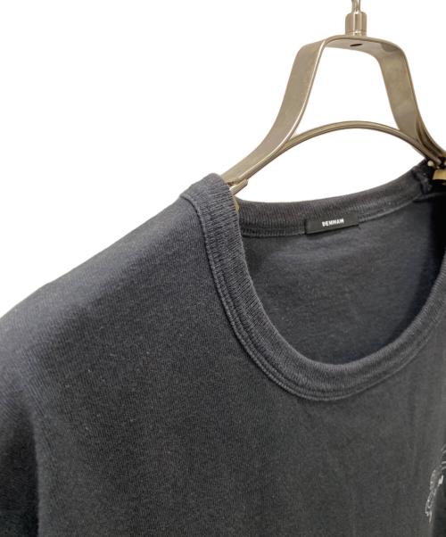 Denham（デンハム）Denham (デンハム) Tシャツ ブラック サイズ:Lの古着・服飾アイテム