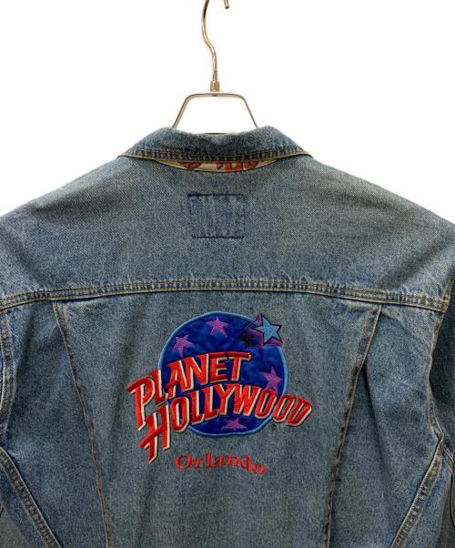 PLANET HOLLYWOOD（プラネットハリウッド）PLANET HOLLYWOOD (プラネットハリウッド) デニムジャケット インディゴ サイズ:Mの古着・服飾アイテム