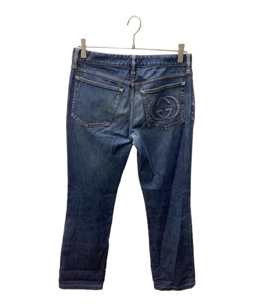 GUCCI（グッチ）GUCCI (グッチ) デニムパンツ インディゴ サイズ:42の古着・服飾アイテム