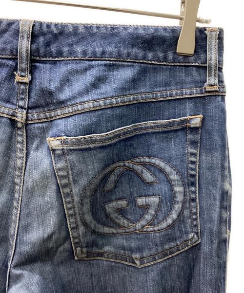 GUCCI（グッチ）GUCCI (グッチ) デニムパンツ インディゴ サイズ:42の古着・服飾アイテム