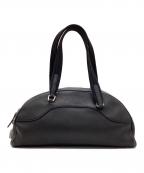 PRADAプラダ）の古着「レザーハンドバッグ」｜ブラック