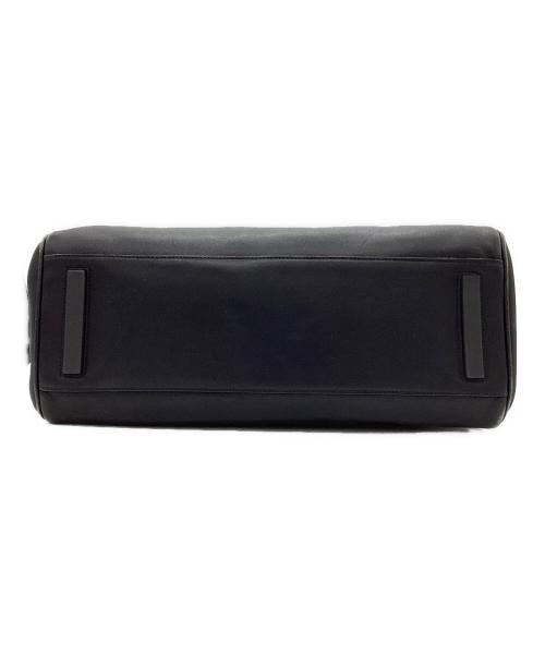 PRADA（プラダ）PRADA (プラダ) レザーハンドバッグ ブラックの古着・服飾アイテム