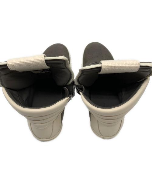 RICK OWENS（リックオウエンス）RICK OWENS (リックオウエンス) GEO BASKET グレー×アイボリー サイズ:SIZE 43の古着・服飾アイテム