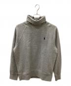 POLO RALPH LAURENポロ・ラルフローレン）の古着「タートルネックスウェットシャツ」｜グレー