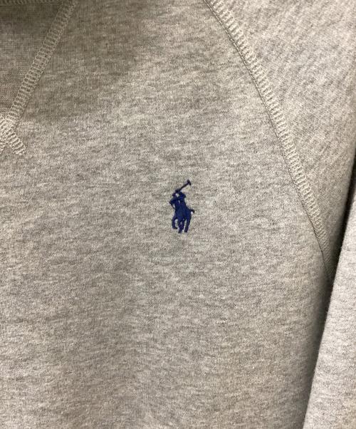 POLO RALPH LAUREN（ポロ・ラルフローレン）POLO RALPH LAUREN (ポロ・ラルフローレン) タートルネックスウェットシャツ グレー サイズ:Sの古着・服飾アイテム