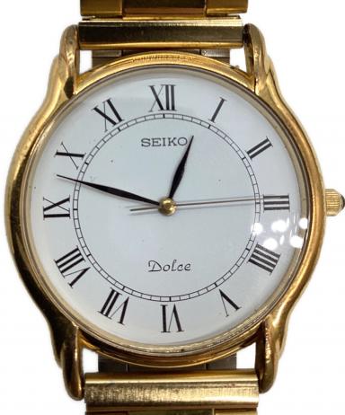 中古・古着通販】SEIKO (セイコー) ドルチェ腕時計 ホワイト｜ブランド