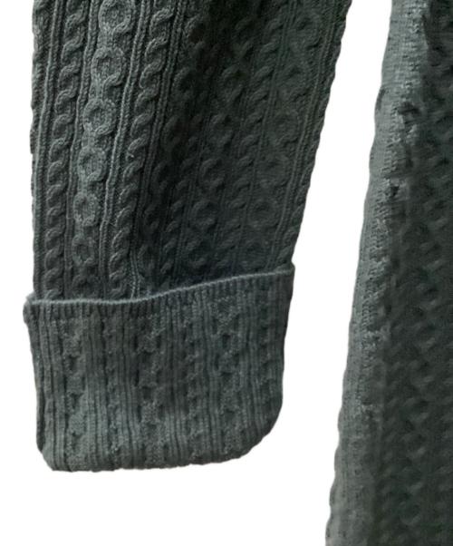 Snidel（スナイデル）Snidel (スナイデル) カーデセットアメスリニットワンピ グリーン サイズ:F 未使用品の古着・服飾アイテム