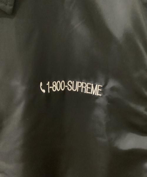 SUPREME（シュプリーム）SUPREME (シュプリーム) 19AW 1-800 COACHES JACKET ブラック サイズ:Ｌの古着・服飾アイテム
