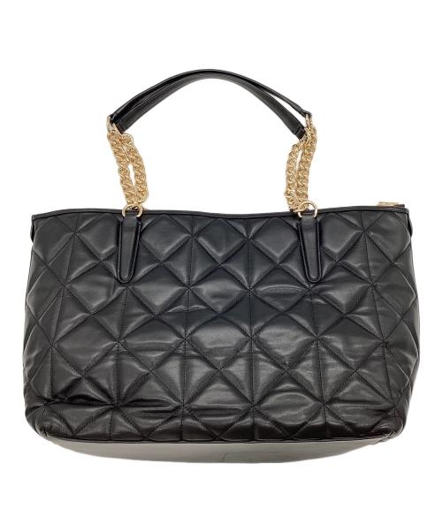 COACH（コーチ）COACH (コーチ) キルティングチェーントートバッグ ブラックの古着・服飾アイテム