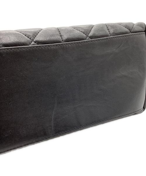 COACH（コーチ）COACH (コーチ) キルティングチェーントートバッグ ブラックの古着・服飾アイテム