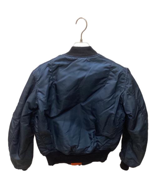 ALPHA INDUSTRIES（アルファインダストリーズ）ALPHA INDUSTRIES (アルファインダストリーズ) 80-90's MA-1ジャケット ネイビー サイズ:XSの古着・服飾アイテム