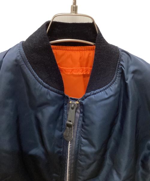 ALPHA INDUSTRIES（アルファインダストリーズ）ALPHA INDUSTRIES (アルファインダストリーズ) 80-90's MA-1ジャケット ネイビー サイズ:XSの古着・服飾アイテム