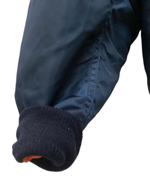 ALPHA INDUSTRIES（アルファインダストリーズ）ALPHA INDUSTRIES (アルファインダストリーズ) 80-90's MA-1ジャケット ネイビー サイズ:XSの古着・服飾アイテム