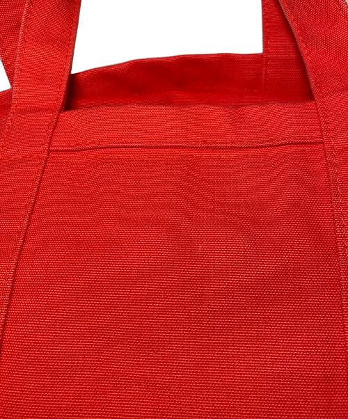 marimekko（マリメッコ）marimekko (マリメッコ) 00s 旧タグ  ペルスカッシトートバッグ レッドの古着・服飾アイテム