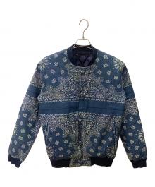 XX FOUR（ダブルエックスフォー）の古着「ペイズリーチャイナジャケット」｜ブルー