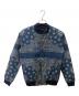 XX FOUR（ダブルエックスフォー）の古着「ペイズリーチャイナジャケット」｜ブルー
