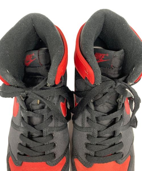 NIKE（ナイキ）NIKE (ナイキ) AIR JORDAN 1 KO HIGH OG ブラック×レッド サイズ:27cmの古着・服飾アイテム