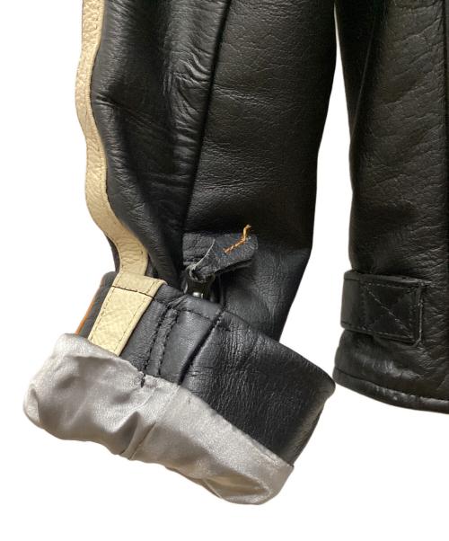 MOTO-FIELD（モト フィールド）MOTO-FIELD (モト フィールド) シングルライダースジャケット ブラック サイズ:Mの古着・服飾アイテム