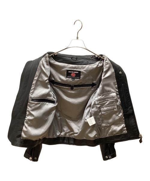 MOTO-FIELD（モト フィールド）MOTO-FIELD (モト フィールド) シングルライダースジャケット ブラック サイズ:Mの古着・服飾アイテム