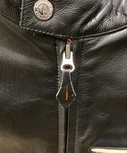 MOTO-FIELD（モト フィールド）MOTO-FIELD (モト フィールド) シングルライダースジャケット ブラック サイズ:Mの古着・服飾アイテム