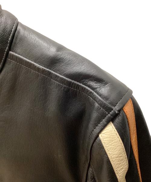 MOTO-FIELD（モト フィールド）MOTO-FIELD (モト フィールド) シングルライダースジャケット ブラック サイズ:Mの古着・服飾アイテム