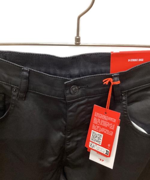 DIESEL（ディーゼル）DIESEL (ディーゼル) D-STRUKT JOGG JEANS ブラック サイズ:91cm(W36)の古着・服飾アイテム