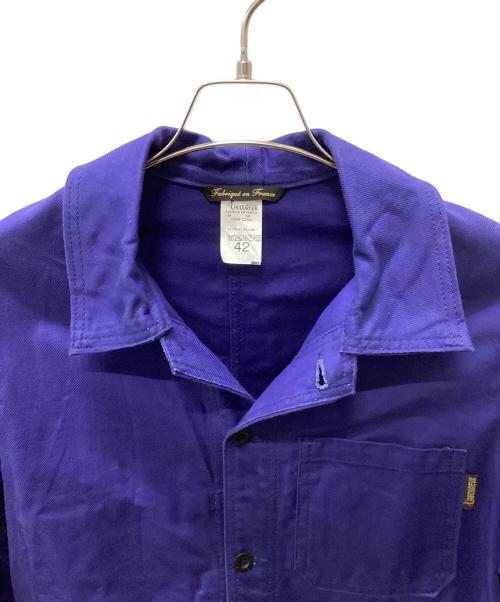 LE LABOUREUR（ル ラブルール）LE LABOUREUR (ル ラブルール) カバーオール ブルー サイズ:42の古着・服飾アイテム