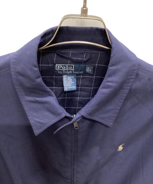 POLO RALPH LAUREN（ポロ・ラルフローレン）POLO RALPH LAUREN (ポロ・ラルフローレン) 90sスイングトップ ネイビー サイズ:Ｌの古着・服飾アイテム