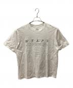 WTAPSダブルタップス）の古着「SYSTEM SS TEE」｜ホワイト