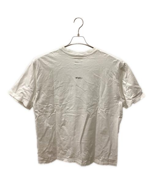 WTAPS（ダブルタップス）WTAPS (ダブルタップス) SYSTEM SS TEE ホワイト サイズ:X 04の古着・服飾アイテム