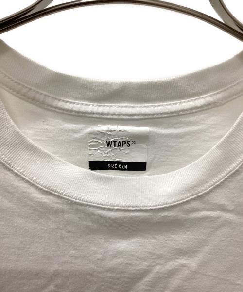 WTAPS（ダブルタップス）WTAPS (ダブルタップス) SYSTEM SS TEE ホワイト サイズ:X 04の古着・服飾アイテム