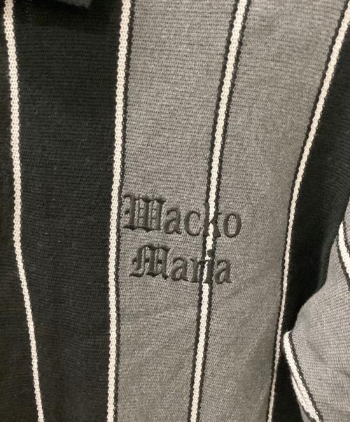WACKO MARIA（ワコマリア）WACKO MARIA (ワコマリア) ニットポロ ブラック サイズ:Mの古着・服飾アイテム