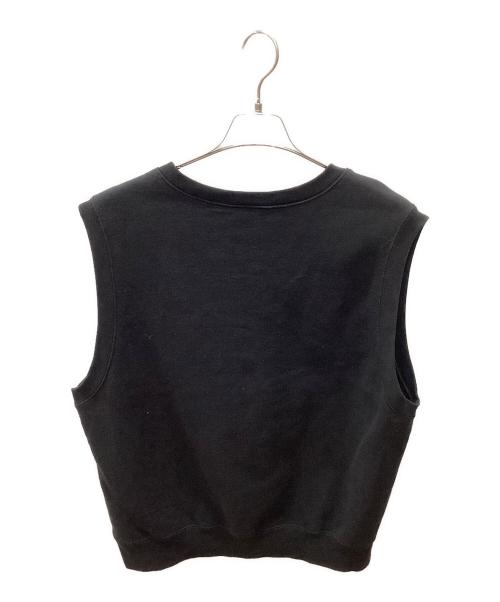 SUPREME（シュプリーム）SUPREME (シュプリーム) スウェットベスト ブラック サイズ:Ｍの古着・服飾アイテム