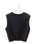 SUPREME (シュプリーム) スウェットベスト ブラック サイズ:Ｍ：9000円