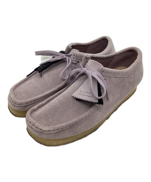 CLARKS（クラークス）CLARKS (クラークス) Wallabee Boot パープル サイズ:26.5cmの古着・服飾アイテム