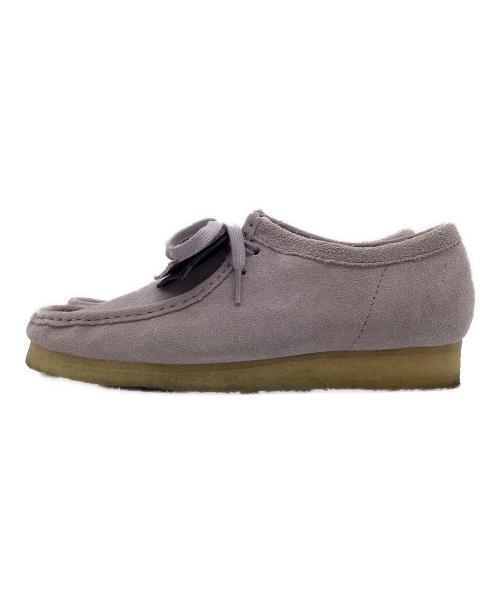 CLARKS（クラークス）CLARKS (クラークス) Wallabee Boot パープル サイズ:26.5cmの古着・服飾アイテム