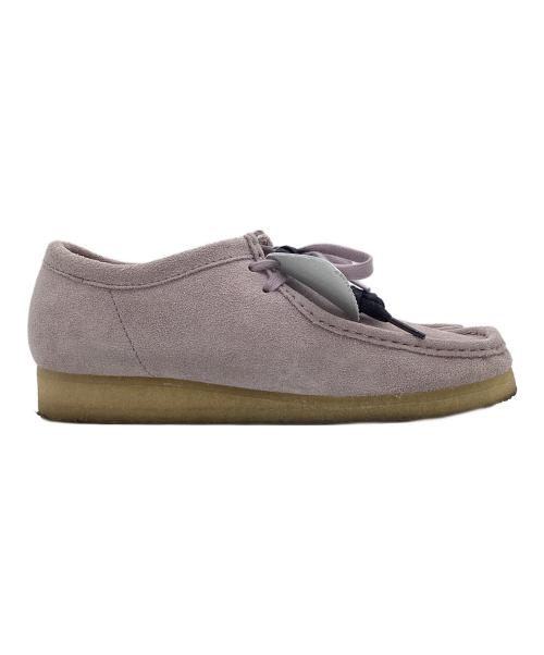 CLARKS（クラークス）CLARKS (クラークス) Wallabee Boot パープル サイズ:26.5cmの古着・服飾アイテム