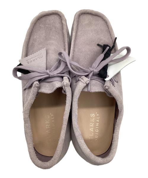 CLARKS（クラークス）CLARKS (クラークス) Wallabee Boot パープル サイズ:26.5cmの古着・服飾アイテム