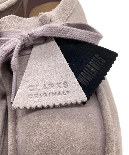CLARKS（クラークス）CLARKS (クラークス) Wallabee Boot パープル サイズ:26.5cmの古着・服飾アイテム