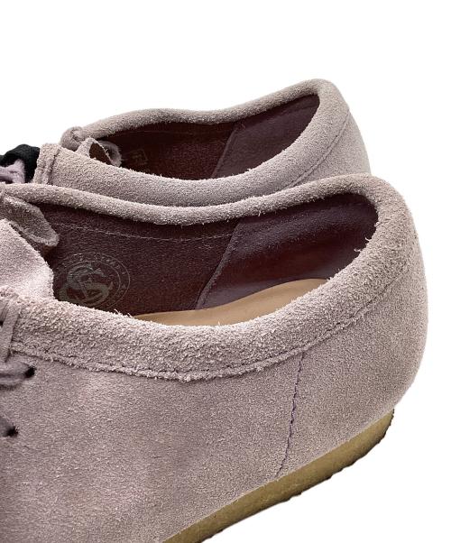 CLARKS（クラークス）CLARKS (クラークス) Wallabee Boot パープル サイズ:26.5cmの古着・服飾アイテム