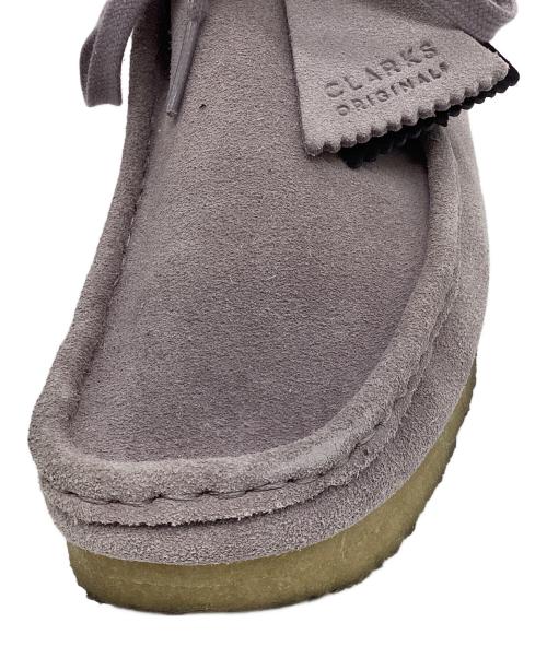 CLARKS（クラークス）CLARKS (クラークス) Wallabee Boot パープル サイズ:26.5cmの古着・服飾アイテム