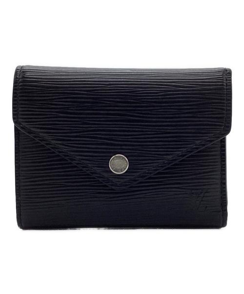 LOUIS VUITTON（ルイ ヴィトン）LOUIS VUITTON (ルイ ヴィトン) ポルトフォイユヴィクトリーヌ ブラックの古着・服飾アイテム