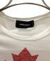 中古・古着 DSQUARED2 (ディースクエアード) ペプシコラボ長袖カットソー ホワイト サイズ:L：8000円